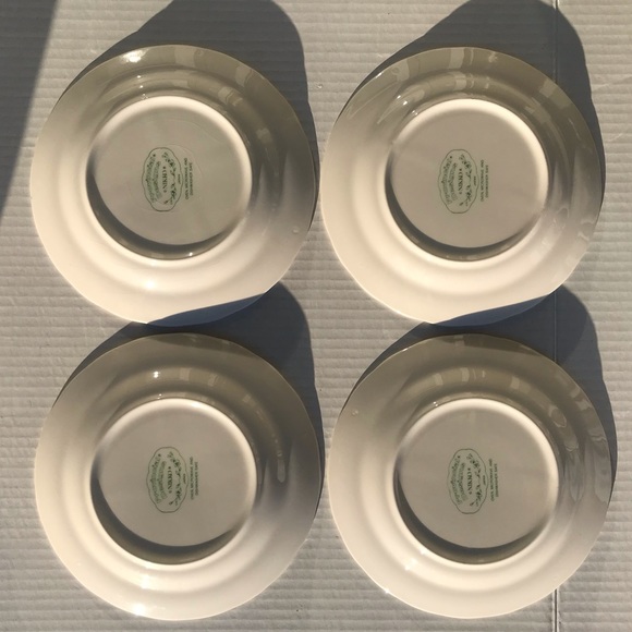 Set Of 4 “Dauphine” By Nikko Salad/Dessert Plates Provincial Designs 7” - Picture 4 of 8